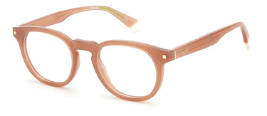 Premium Women Polaroid Eyeglasses: PLD D435 - Nude - SpecSMART Eye Clinic (Diagonal View)